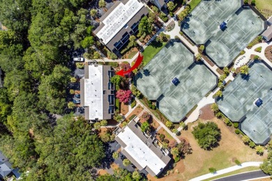 Charming First-Floor Villa Overlooking the Racquet Club on on The Seabrook Island Club in South Carolina - for sale on GolfHomes.com, golf home, golf lot