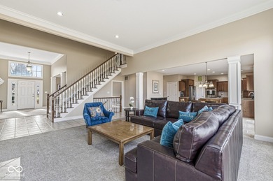 Welcome to this beautifully maintained custom home situated on on Ironwood Golf Club in Indiana - for sale on GolfHomes.com, golf home, golf lot