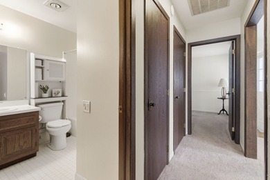 This desirable end-unit offers comfortable single-level living on Leisure Village Golf Course in Illinois - for sale on GolfHomes.com, golf home, golf lot