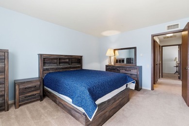 This desirable end-unit offers comfortable single-level living on Leisure Village Golf Course in Illinois - for sale on GolfHomes.com, golf home, golf lot