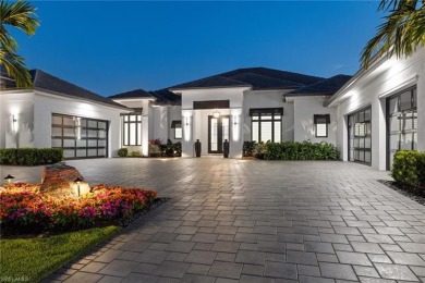 Welcome to this breathtaking 4-bedroom, 5-bathroom estate in on Miromar Lakes Golf Club in Florida - for sale on GolfHomes.com, golf home, golf lot