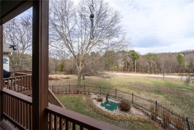 Beautiful view off the back deck with this 3 bed 2 bath 2876 Sq on Bella Vista Country Club - Scottsdale in Arkansas - for sale on GolfHomes.com, golf home, golf lot