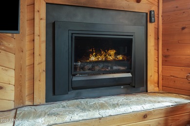 Cozy mountain retreat on a huge, heavily treed, large 36,600 sq on Pinewood Country Club in Arizona - for sale on GolfHomes.com, golf home, golf lot