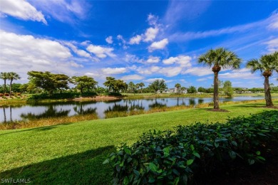 This first-floor Barrington model offers a serene retreat with on Heritage Palms Golf and Country Club in Florida - for sale on GolfHomes.com, golf home, golf lot