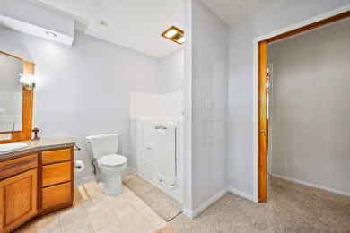 Don't miss this well maintained brick ranch with many features on Prairie Vista Golf Course in Illinois - for sale on GolfHomes.com, golf home, golf lot