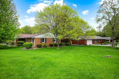 Don't miss this well maintained brick ranch with many features on Prairie Vista Golf Course in Illinois - for sale on GolfHomes.com, golf home, golf lot