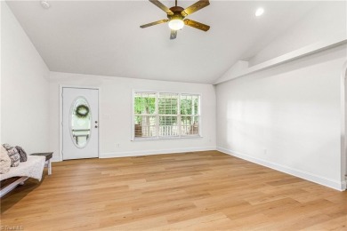 Fully updated in 2025 from top to bottom, this stunning 3BR/2BA on Lake Louise Golf Club in North Carolina - for sale on GolfHomes.com, golf home, golf lot