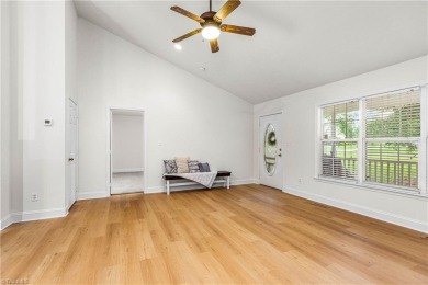 Fully updated in 2025 from top to bottom, this stunning 3BR/2BA on Lake Louise Golf Club in North Carolina - for sale on GolfHomes.com, golf home, golf lot
