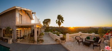 This exceptionally rare two-story view home is on the market for on Woodland Hills Country Club in California - for sale on GolfHomes.com, golf home, golf lot