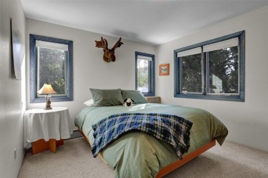 This cozy mountain retreat boasts 3 bedrooms, 2 baths, and a on Grand Lake Golf Course in Colorado - for sale on GolfHomes.com, golf home, golf lot