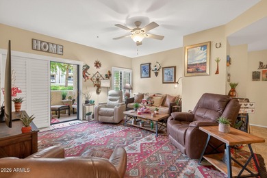 Location! Location! Location! 2 bed, 2 bath GROUNDFLOOR END-UNIT on Westbrook Village Golf Club in Arizona - for sale on GolfHomes.com, golf home, golf lot