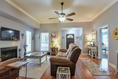 This charming single-story cottage features 3 bedrooms and 2 on Lake Forest Yacht and Country Club in Alabama - for sale on GolfHomes.com, golf home, golf lot