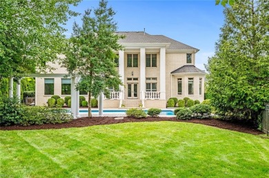 Step into this Showcase Home-a-Rama estate, where timeless on Riverfront Golf Club in Virginia - for sale on GolfHomes.com, golf home, golf lot