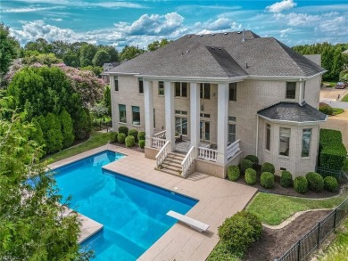 Step into this Showcase Home-a-Rama estate, where timeless on Riverfront Golf Club in Virginia - for sale on GolfHomes.com, golf home, golf lot