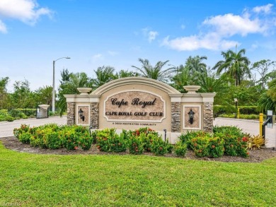 Nestled within the prestigious Cape Royal community, this on Royal Tee Country Club in Florida - for sale on GolfHomes.com, golf home, golf lot