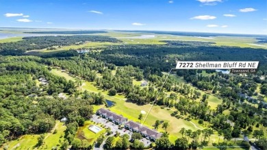 Picture yourself living on the fourth fairway of Sapelo Hammock on Sapelo Hammock Golf Club in Georgia - for sale on GolfHomes.com, golf home, golf lot