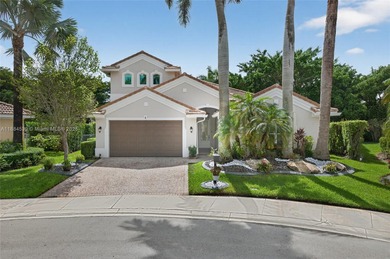 Welcome to Weston Hills! This sought-after floor plan offers 5 on  in Florida - for sale on GolfHomes.com, golf home, golf lot