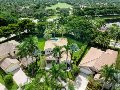 Welcome to Weston Hills! This sought-after floor plan offers 5 on  in Florida - for sale on GolfHomes.com, golf home, golf lot