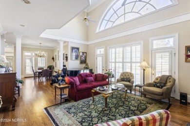 Exquisite and stately brick home in River Landing provides on River Landing Golf Course in North Carolina - for sale on GolfHomes.com, golf home, golf lot