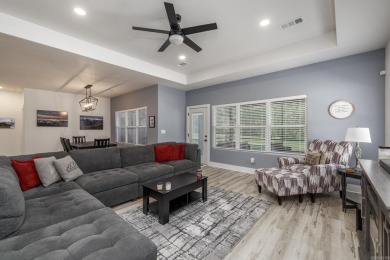 This nearly new, Deaton Home, located on the 17th fairway of the on Ponce De Leon Golf Course in Arkansas - for sale on GolfHomes.com, golf home, golf lot