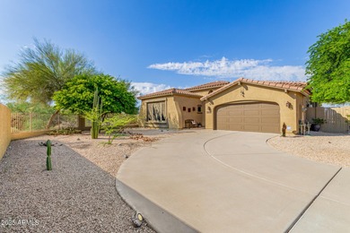 PRIVACY, PANORAMIC VIEWS, & RESORT STYLE LIVING in this GORGEOUS on Estrella Mountain Ranch Golf Course in Arizona - for sale on GolfHomes.com, golf home, golf lot