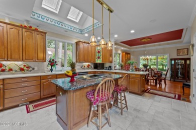 Step into this extraordinary custom-built home in Cypress on Cypress Landing Golf Club in North Carolina - for sale on GolfHomes.com, golf home, golf lot