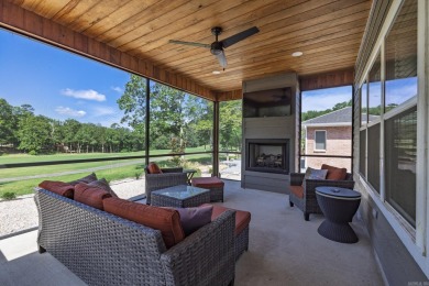 This nearly new, Deaton Home, located on the 17th fairway of the on Ponce De Leon Golf Course in Arkansas - for sale on GolfHomes.com, golf home, golf lot