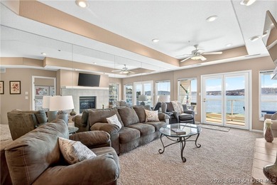 Not 1 but 2 BOAT SLIPS INCLUDED. Top-floor, end-unit lakefront on Seasons Ridge At Four Seasons in Missouri - for sale on GolfHomes.com, golf home, golf lot