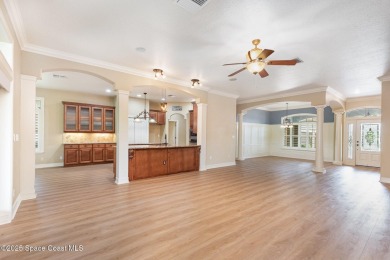 Custom built home in Indian River Preserve Golf Community, sits on Walkabout Golf and Country Club in Florida - for sale on GolfHomes.com, golf home, golf lot