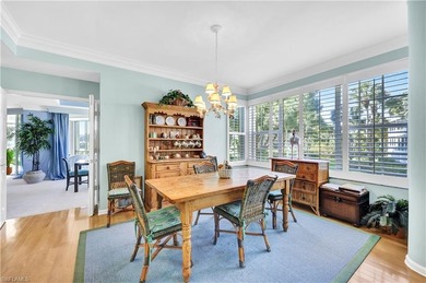 Enjoy panoramic Golf course views from the large screened lanai on Club at Pelican Bay Golf Course in Florida - for sale on GolfHomes.com, golf home, golf lot