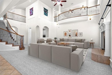 Welcome home! Perfectly positioned on the golf course in the on Lantana Golf Club in Texas - for sale on GolfHomes.com, golf home, golf lot