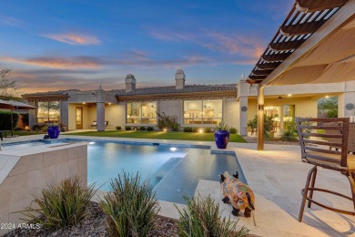 From the moment you arrive at this stunning North Scottsdale on The Boulders Resort Golf Club in Arizona - for sale on GolfHomes.com, golf home, golf lot