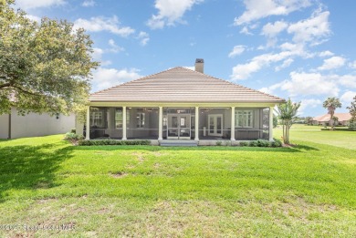 Custom built home in Indian River Preserve Golf Community, sits on Walkabout Golf and Country Club in Florida - for sale on GolfHomes.com, golf home, golf lot