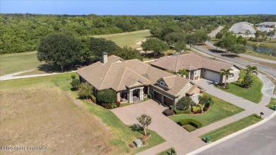 Custom built home in Indian River Preserve Golf Community, sits on Walkabout Golf and Country Club in Florida - for sale on GolfHomes.com, golf home, golf lot