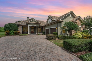 Custom built home in Indian River Preserve Golf Community, sits on Walkabout Golf and Country Club in Florida - for sale on GolfHomes.com, golf home, golf lot