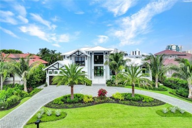 Experience unparalleled luxury in this exceptional bay front on The Moorings Country Club in Florida - for sale on GolfHomes.com, golf home, golf lot