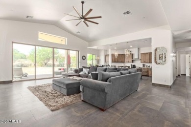 NEW IN 2022 - 4 BDRM, 3 BA, SINGLE LEVEL CUSTOM HOME, GREATROOM on Tonto Verde Golf Club in Arizona - for sale on GolfHomes.com, golf home, golf lot