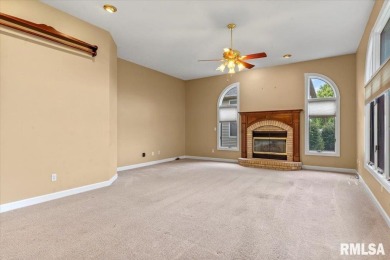 A beautiful home on the golf course! Piper Glen in Chatham on Piper Glen Golf Club in Illinois - for sale on GolfHomes.com, golf home, golf lot