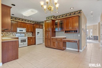 A beautiful home on the golf course! Piper Glen in Chatham on Piper Glen Golf Club in Illinois - for sale on GolfHomes.com, golf home, golf lot