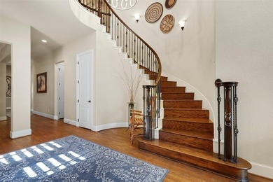 Four bedrooms, 3 full bathrooms, 1 half bathroom and on Lantana Golf Club in Texas - for sale on GolfHomes.com, golf home, golf lot