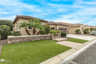 Prepare to be amazed--this EXCEPTIONAL property offers design on Tuscany Falls At Pebble Creek in Arizona - for sale on GolfHomes.com, golf home, golf lot