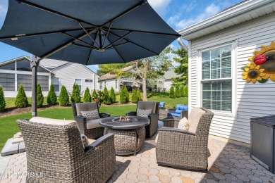 Meticulously maintained Hickory model in the desirable Four on Four Seasons Spa and Country Club in New Jersey - for sale on GolfHomes.com, golf home, golf lot