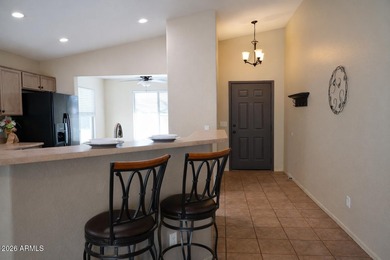 Golf course lot with beautiful views and a spacious split on Las Colinas Golf Club in Arizona - for sale on GolfHomes.com, golf home, golf lot