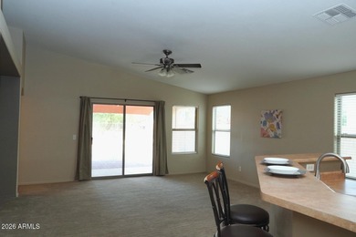 Golf course lot with beautiful views and a spacious split on Las Colinas Golf Club in Arizona - for sale on GolfHomes.com, golf home, golf lot