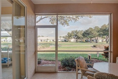 Bright and cheerful 2 bedroom, 2 bath Villa on the golf course on Villages of Country Creek Golf Course in Florida - for sale on GolfHomes.com, golf home, golf lot