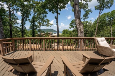 Lovely Eden Isle LAKEVIEW Home (likely designed by Frank McGary) on Red Apple Inn and Country Club in Arkansas - for sale on GolfHomes.com, golf home, golf lot