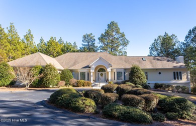 Enjoy elegant golf course living at its best in this impressive on Pinewild Country Club of Pinehurst in North Carolina - for sale on GolfHomes.com, golf home, golf lot