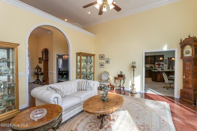 Enjoy elegant golf course living at its best in this impressive on Pinewild Country Club of Pinehurst in North Carolina - for sale on GolfHomes.com, golf home, golf lot