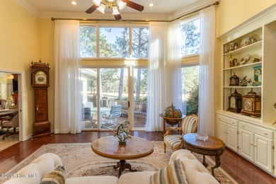 Enjoy elegant golf course living at its best in this impressive on Pinewild Country Club of Pinehurst in North Carolina - for sale on GolfHomes.com, golf home, golf lot
