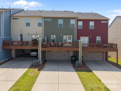Built in 2017, this beautiful 3-story SW Charlotte townhome on Renaissance Park Golf Course in North Carolina - for sale on GolfHomes.com, golf home, golf lot